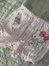 Hello Kitty女童安全褲防走光棉夏季薄款兒童內(nèi)褲寶寶四角平角打底抗菌短褲 B款A(yù)類 [2條裝] 229- 2條 L碼 130 參考身高 120-130cm 曬單實(shí)拍圖