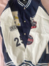 FOX.G夾克男春秋男士外套男款夏季棒球服男裝2025新款夏季女士情侶衣服 男女情侶款寬松夾克薄款深藍(lán)色 L 【建議115-135斤】 曬單實(shí)拍圖