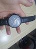 聚利時(shí)新款時(shí)尚三眼六針日歷石英手表男韓版商務(wù)休閑皮帶學(xué)生腕表JAH107 D全黑 曬單實(shí)拍圖