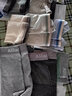 Zackwear 男士內(nèi)褲男平角褲舒適透氣四角褲條紋日系潮流個(gè)性褲頭 淺灰+深灰+薄荷綠 3條裝 XXL 曬單實(shí)拍圖