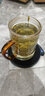 HITOMI加熱杯墊恒溫保溫底座暖杯器 熱牛奶神器茶壺茶座 三檔控溫-黑色 曬單實(shí)拍圖