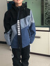 柏樂迪 男大童秋冬季加絨厚外套13男孩初高中學(xué)生棉服夾克15歲青少年男 9966黑藍(lán)(外套+長(zhǎng)褲)春秋款 高品質(zhì) 160 M（建議體重75-98斤左右） 曬單實(shí)拍圖