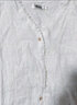 Olrain歐芮兒白色V領(lǐng)短袖襯衫女夏季寬松泡泡袖重工刺繡蕾絲衫襯衣女 白色 XL 曬單實(shí)拍圖