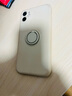 謎麟 適用蘋(píng)果11手機殼指環(huán)液態(tài)手感硅膠iPhone11Pro攝像頭全包防摔11ProMax帶支架殼 蘋(píng)果11【古董白】 曬單實(shí)拍圖