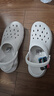斯凱奇（Skechers）魔方泡泡鞋女鞋夏季外穿洞洞鞋厚底增高踩屎感涼拖鞋沙灘鞋111561 曬單實(shí)拍圖