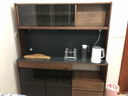 源氏木語(yǔ)巖板餐邊柜實(shí)木儲物碗柜黑胡桃木茶水柜一體高柜簡(jiǎn)約酒柜 北美黑胡桃木柜(公牛電軌套裝)1.5m 曬單實(shí)拍圖