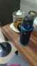 象印（ZO JIRUSHI）儿童保温保冷杯双盖运动水杯/壶真空不锈钢SP-JB10黑蓝色1030ml 实拍图