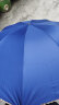 美度（MAYDU）反向阳伞三折双人晴雨伞折叠防晒黑胶遮阳伞M3311藏青 实拍图