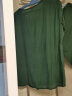 华夏子屋妈妈装套装夏短袖女中年妇女夏季两件套中老年人棉麻套装女装 绿色套装 4XL（建议140-160斤） 实拍图