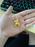 花草蒙拾 黃金吊墜馬上封侯項(xiàng)鏈足金999黃金生肖馬套鏈鎖骨鏈本命年女 馬上封侯吊墜約4.9g 曬單實(shí)拍圖