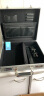 BORY多功能手提电脑箱铝合金工具箱手提密码箱钱箱公文箱产品展示箱 拉丝银-14寸 空箱 实拍图