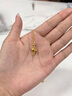 中國黃金（CHINA GOLD）余生有你黃金項鏈女海豚足金吊墜七夕情人節(jié)禮物送女友老婆生日 足金余生有你吊墜-贈S925鏈 曬單實拍圖
