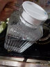 樂(lè)美雅涼白開(kāi)冷水壺玻璃水壺家用大容量冷水壺茶壺檸檬果汁扎壺 1700ml四方條子壺 曬單實(shí)拍圖