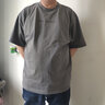 依郎酷男士短袖t恤男寬松純棉上衣服重磅半袖男生印花夏季打底衫體恤潮 深灰色 3XL 【170-190斤】 曬單實(shí)拍圖