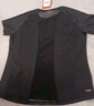李寧（LI-NING）短袖女T恤運動(dòng)上衣健身瑜伽服透氣網(wǎng)紗短袖跑步上衣黑2XL/185 曬單實(shí)拍圖