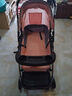 華嬰 嬰兒推車(chē)可坐可躺輕便折疊高景觀(guān)減震雙向新生兒童寶寶推車(chē) 升級版粉色+可坐可躺+可折疊+可雙向推行 曬單實(shí)拍圖