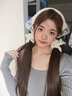 銀瑜 法式田園風(fēng)蕾絲頭巾女2025新款出游發(fā)箍包頭三角巾絲巾發(fā)帶頭飾 白色蕾絲發(fā)箍 曬單實(shí)拍圖