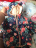 【加絨保暖】marcjanie馬克珍妮冬裝寶寶加絨棉衣男女童棉服外套兒童棉襖82852 紅色茶梅 73 18M 曬單實拍圖