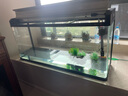 博宇（BOYU）免換水大魚(yú)缸80水族箱生態(tài)缸帶增氧過(guò)濾器金魚(yú)溪流柜客廳家用一體 鋁合金香檳色 豪華套餐 （廠(chǎng)家直發(fā)）（加熱棒造景隨機） 120長(cháng)30寬58高缸(增氧過(guò)濾)【景柜需另購】 曬單實(shí)拍圖