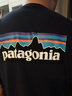 巴塔哥尼亞（Patagonia）【斷碼清貨JD物流】男款短袖經(jīng)典混紡運動(dòng)T恤38504 黑色 M 曬單實(shí)拍圖