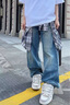 SK·TRIP新品板鞋男鞋春夏菅韌姿同款小白鞋男女鞋耐磨低幫百搭休閑鞋子男 復古白 41 曬單實拍圖