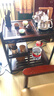 漢唐（hantang） 實(shí)木整套茶具茶車(chē)套裝可移動(dòng)陽(yáng)臺茶水架茶水車(chē)自動(dòng)上水泡茶 黑紫檀單茶車(chē) 無(wú)電器無(wú)蓋板 67*45*75cm 曬單實(shí)拍圖