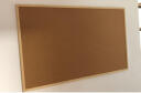 齐富（QIFU） 齐富木框软木板图钉板照片墙板告示软木板包布水松留言板幼儿园主题背景墙 木框软木板35*50cm 实拍图