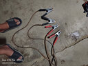 醉米（ZUIMI）大號(hào)加厚電瓶搭線夾頭鱷魚夾汽車電瓶夾子 蓄電池搭電搭火線夾子 紅+黑（二對(duì)）共4只 電瓶狼牙夾（鍍銅）+接線鼻子 曬單實(shí)拍圖