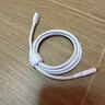 名創(chuàng)優(yōu)品（MINISO）蘋(píng)果數(shù)據(jù)線(xiàn)iphone充電線(xiàn)編制雙頭type-c快充線(xiàn)手機(jī)x xr 11 12 13 14 15 16 pro max plus加粗防折 60W【iPhone16/15全系通用 曬單實(shí)拍圖