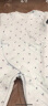 童泰婴儿衣服连体衣秋冬季新生宝宝加厚夹棉保暖内衣 蓝色 59码(1-3个月) 实拍图