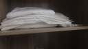优蒙（YOUMENG） 五星级酒店宾馆全棉四件套纯棉贡缎纯白色加大床上用品可定制 60支贡缎纯白 1.5米床单款 被套200*230cm 实拍图