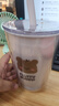 樂(lè )扣樂(lè )扣（LOCK&LOCK）大口徑吸管杯 奶茶杯塑料杯可愛(ài)學(xué)生桌面水杯 奶茶色 720ml 曬單實(shí)拍圖