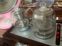 祝豐 玻璃全自動上水壺電熱水壺抽水功夫茶臺燒水壺茶具煮水壺燒水器電茶壺泡茶機底部上水壺蒸煮茶器 37x20 三合一款（燒水+煮茶+消毒）） 曬單實拍圖