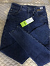 森馬森馬牛仔褲女修身毛邊簡(jiǎn)約長(cháng)褲冬個(gè)性顯腿長(cháng)小腳褲韓版 牛仔深藍0840 29 曬單實(shí)拍圖