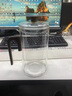 如贊（Ruzan）高硼硅大容量玻璃杯1000ml大號(hào)泡茶杯個(gè)人專用辦公室男士喝水杯子 1000ml 大容量加厚木把茶杯 曬單實(shí)拍圖
