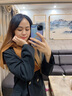 圍巾女冬季韓版百搭甜美可愛(ài)學(xué)生小清新秋冬保暖針織毛線(xiàn)純色圍脖 焦糖色 均碼 曬單實(shí)拍圖