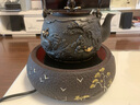 茶大師 小鶯歌 電陶茶爐煮茶器日本南部鑄鐵壺老鐵生鐵茶壺銅壺泡茶壺 鑄鋁星河鷺起加強版1350W 曬單實拍圖