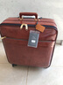 獵豹真皮拉桿箱商務(wù)登機箱復古旅行箱萬(wàn)向飛機輪密碼箱男女行李箱皮箱 紅棕雙色牛皮行李箱 20英寸 方款登機箱 曬單實(shí)拍圖