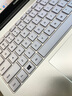 伊莫圖適用于2025新款華為matebook D16鍵盤膜GT14鍵盤14s保護膜13防塵罩xpro彩繪榮耀 MagicBook貼膜D14 【冰島藍】-彩繪硅膠鍵盤膜 華為Matebook D14-2 曬單實拍圖
