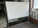 VIZ-PRO 磁性绿板带架子移动办公会议黑板家用儿童教学培训支架式白板双面写字板 180*120cm支架白板-纤维升级款 晒单实拍图