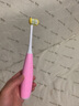 珂宜三面電動牙刷成人3d軟毛兒童充電防水聲波3-6-12歲磨圓刷神器U型 兒童款紅色（2支刷頭） 1支 曬單實拍圖