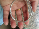 牛腦殼【非遺】銀手鐲女全手工推拉可調節鳳凰情侶手鐲送媽媽 曬單實(shí)拍圖