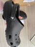 crocs卡駱馳檀健次同款經(jīng)典洞洞鞋男沙灘鞋戶(hù)外沙灘包頭拖鞋女鞋10001 黑色001 42 -43 270mm 曬單實(shí)拍圖