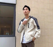 皮爾卡丹（pierre cardin）連帽工裝外套男士沖鋒衣春秋季新款潮流青年休閑夾克男裝針織 2117米色 XL【121-140】 曬單實(shí)拍圖