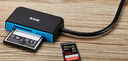 SSK飚王SCRM330多功能合一讀卡器USB3.0高速讀寫(xiě) 支持TF/SD/CF等手機相機 SCRM330多功能讀卡器 曬單實(shí)拍圖
