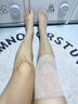 浪莎空調護膝絲襪女防勾絲防滑夏季薄款肉色老寒腿襪套過(guò)膝長(cháng)筒襪子女 5雙-膚色 均碼 曬單實(shí)拍圖
