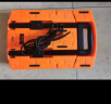 喜路仕小推车折叠平板车手拉车搬运六轮乌龟车手推车拉杆行李车橙BY01-P 实拍图