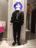 安初夏春秋季衛(wèi)衣外套男孩青少年潮流帥氣初中高中學生大童男裝運動套裝 黑色 XL 曬單實拍圖