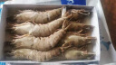 京鲜生活冻黑虎虾 海鲜礼盒 大虾虎虾斑节虾 1kg 7-10个头 长23cm 实拍图