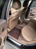 跡路者奔馳E300L E260L GLC300L C260L GLE350 S400LS450專用全包圍腳墊 真皮腳墊+星空毯【酒紅色】 曬單實拍圖